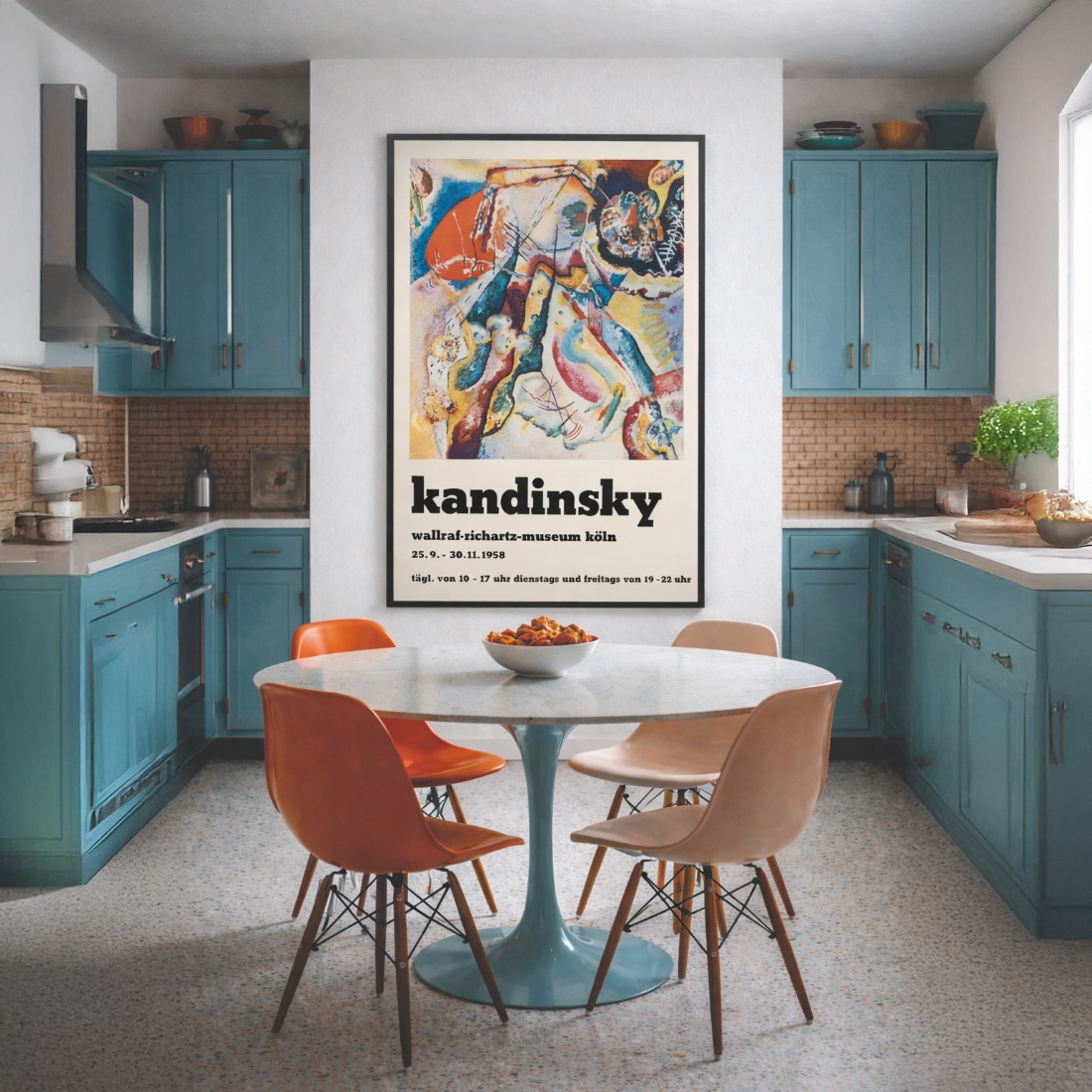 Quadro Canvas Kandinsky Exhibition