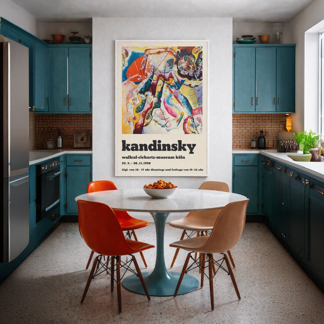 Quadro Canvas Kandinsky Exhibition