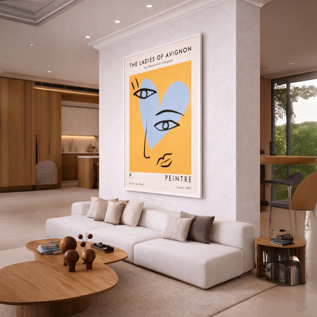 Quadro Canvas Les Demoiselles