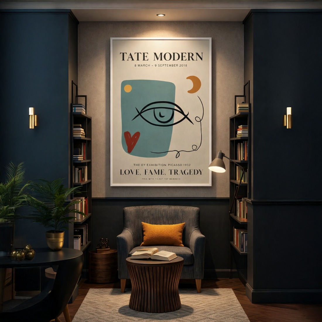 Quadro Canvas Love Fame