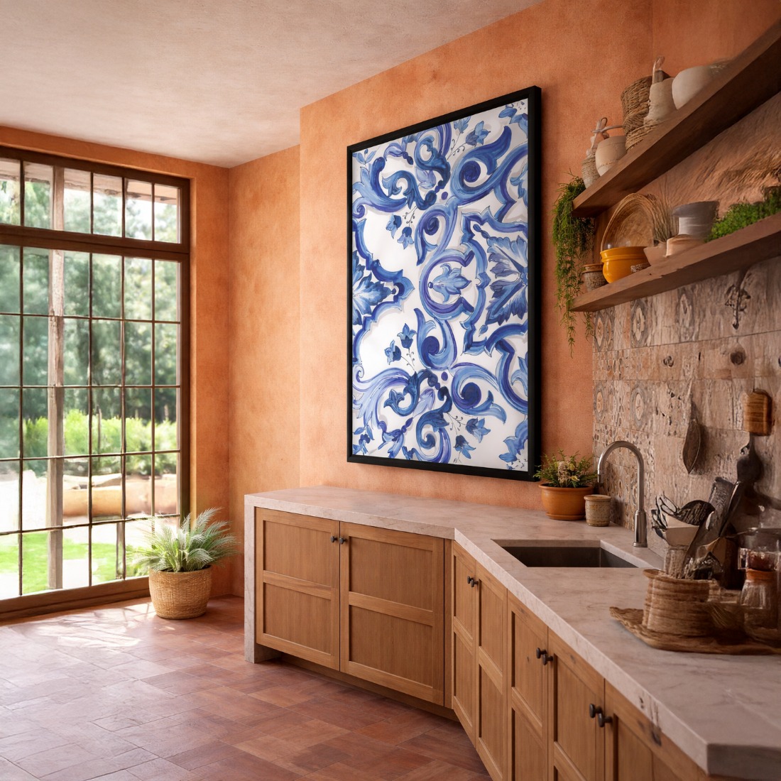 Quadro Canvas Majólica