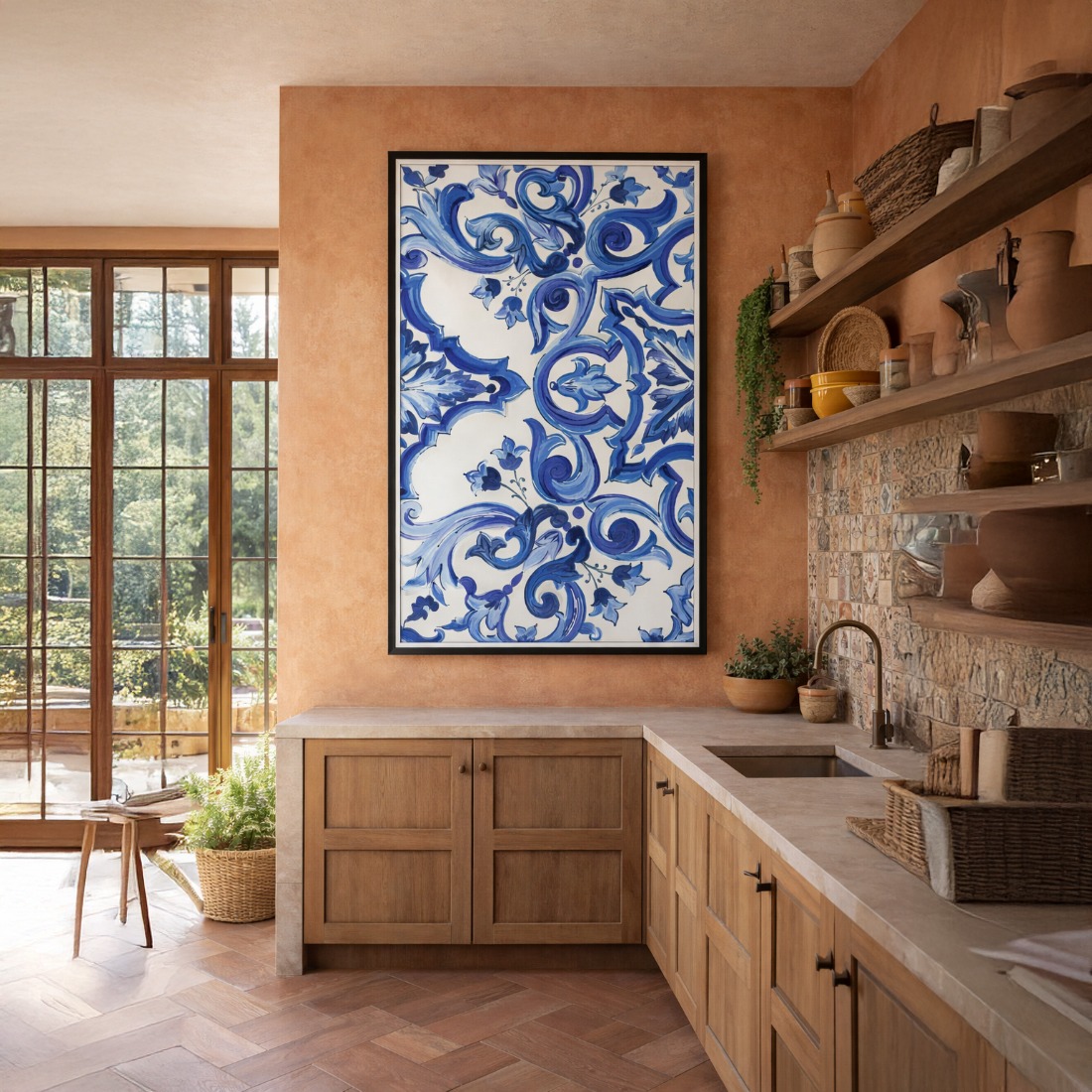 Quadro Canvas Majólica