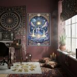 Quadro Decorativo Carta A Estrela - 70x50cm