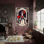 Quadro Decorativo Carta Mulher Do Amor - 70x50cm