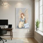 Quadro Decorativo Creia Vai Dar Tudo Certo -70x50cm