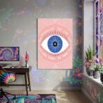Quadro Decorativo Visualize A Vida - 70x50cm