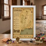 Quadro Estrada Real - Mapa e História
