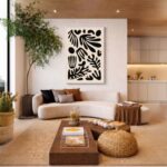 Quadro Canvas Black Alga e Collection