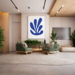 Quadro Canvas Algue Bleue