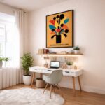 Quadro Canvas Bauhaus Ausstellung Bege