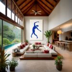 Quadro Canvas Blue Dancer