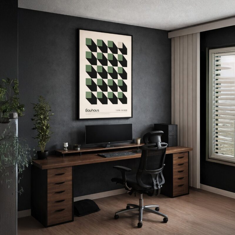 Quadro Canvas Cubic Perspective