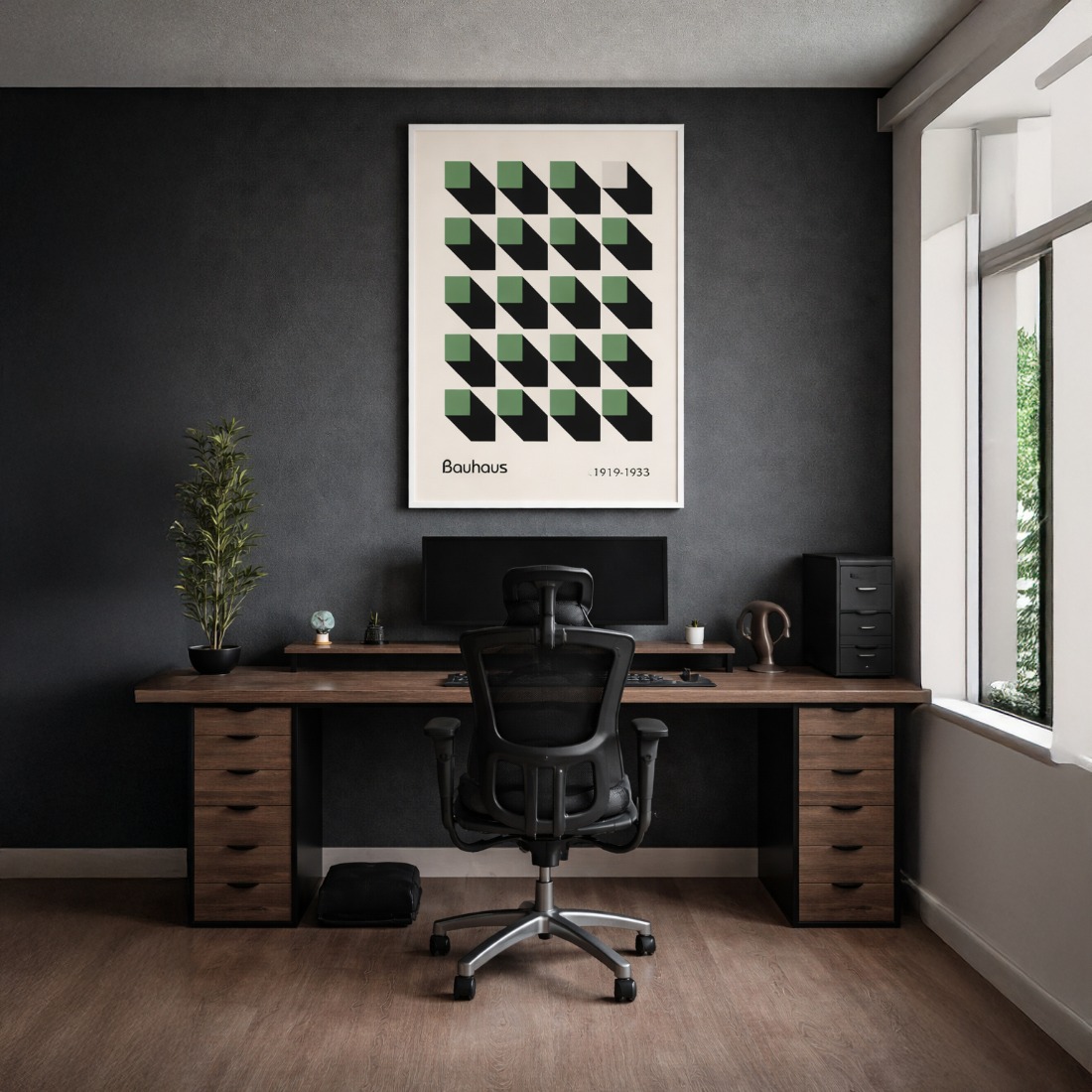 Quadro Canvas Cubic Perspective