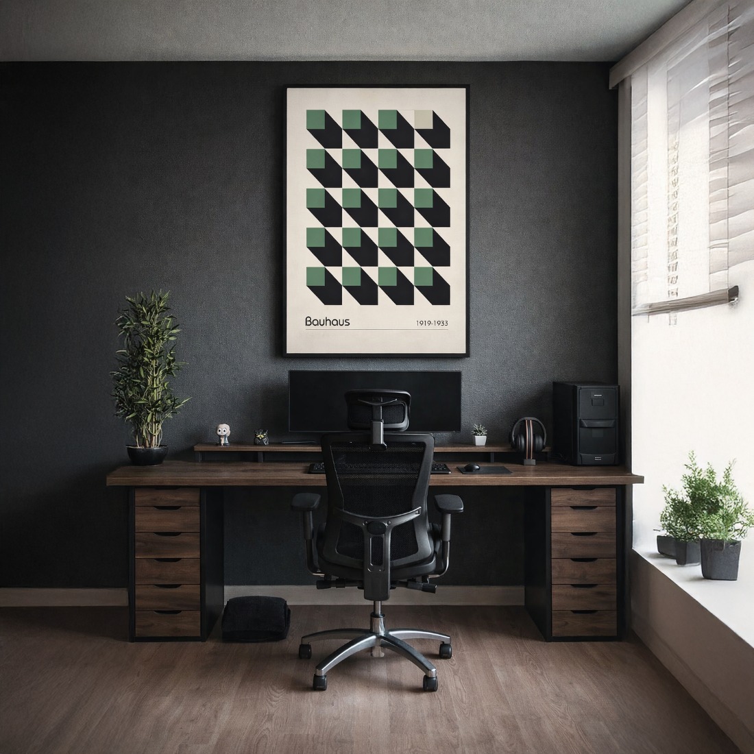 Quadro Canvas Cubic Perspective