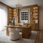Quadro Canvas Cubic Perspective Cinza