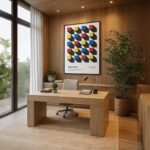 Quadro Canvas Cubic Perspective Color
