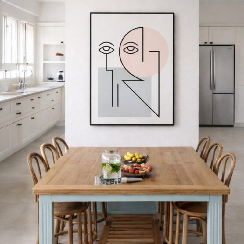 Quadro Canvas Cubismo Picasso