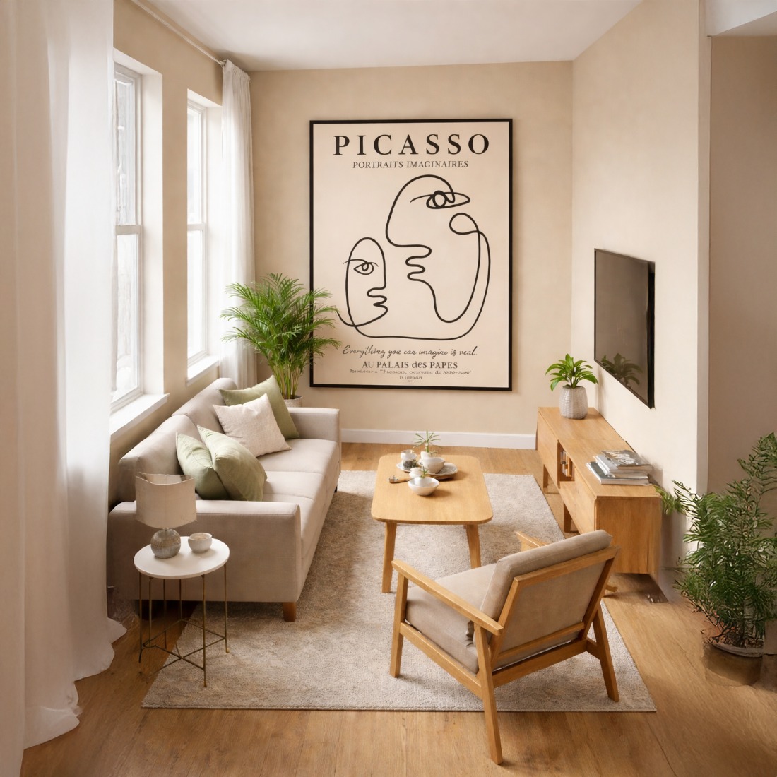 Quadro Canvas Everything You ImagineIs Real