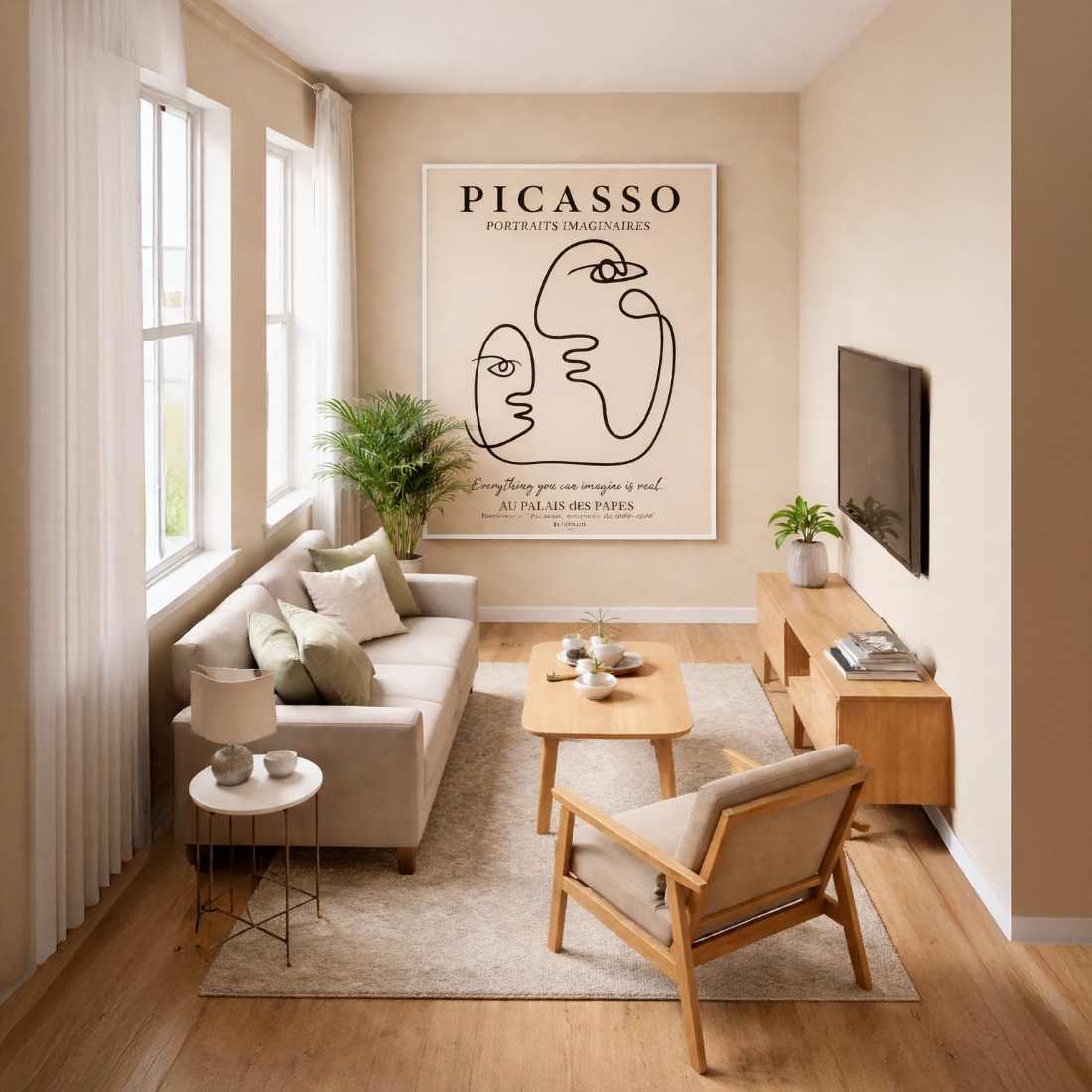 Quadro Canvas Everything You ImagineIs Real