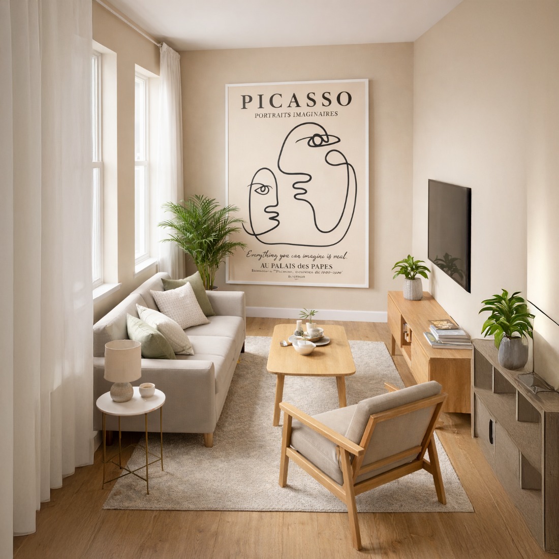 Quadro Canvas Everything You ImagineIs Real