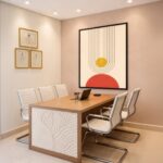 Quadro Canvas Geometria do Sol