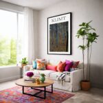 Quadro Canvas Klimt Floresta