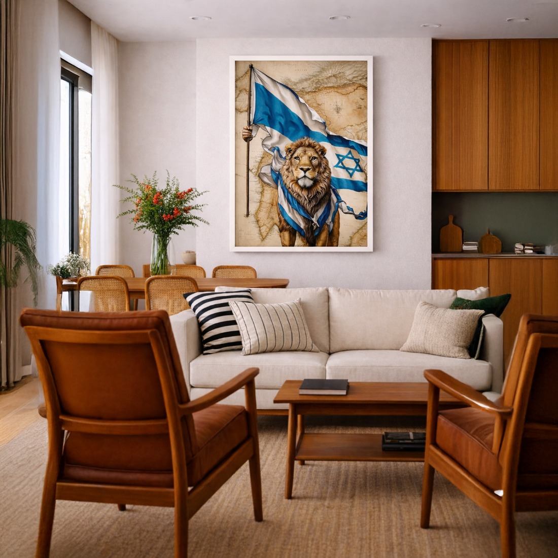 Quadro Canvas Leão de Judá