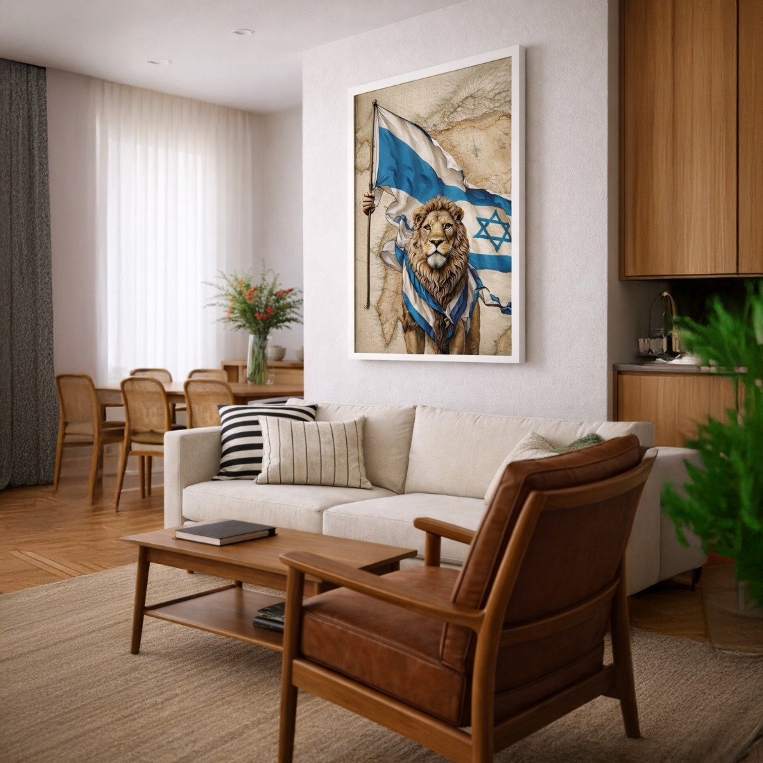 Quadro Canvas Leão de Judá