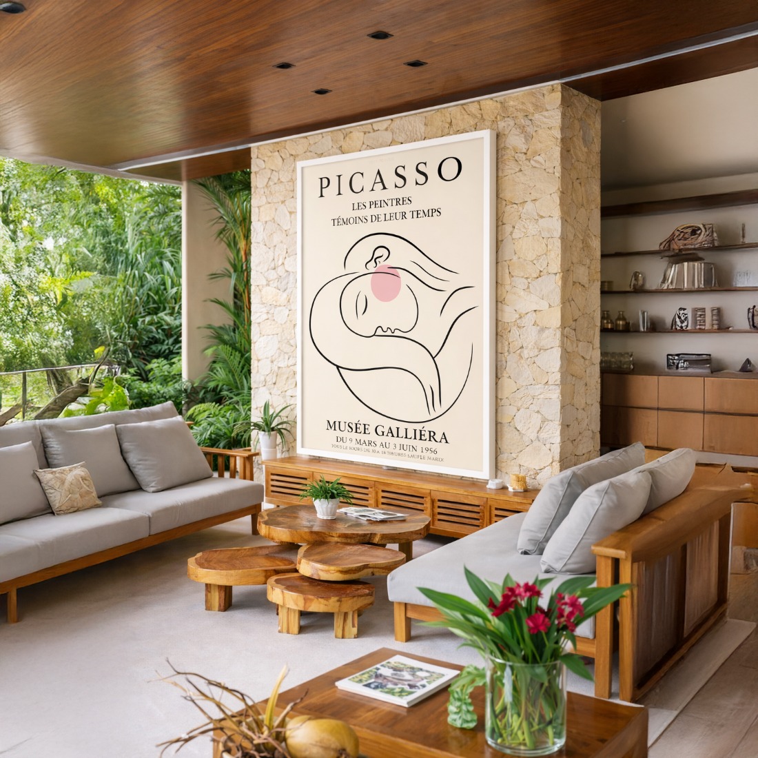 Quadro Canvas Les Peintres Témoins