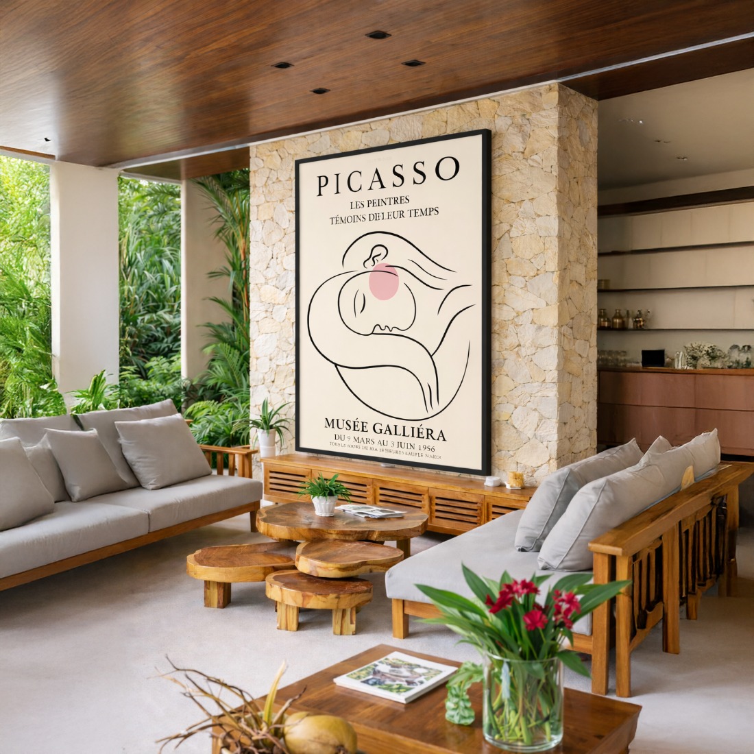 Quadro Canvas Les Peintres Témoins