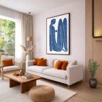 Quadro Canvas Matisse Mulher Azul