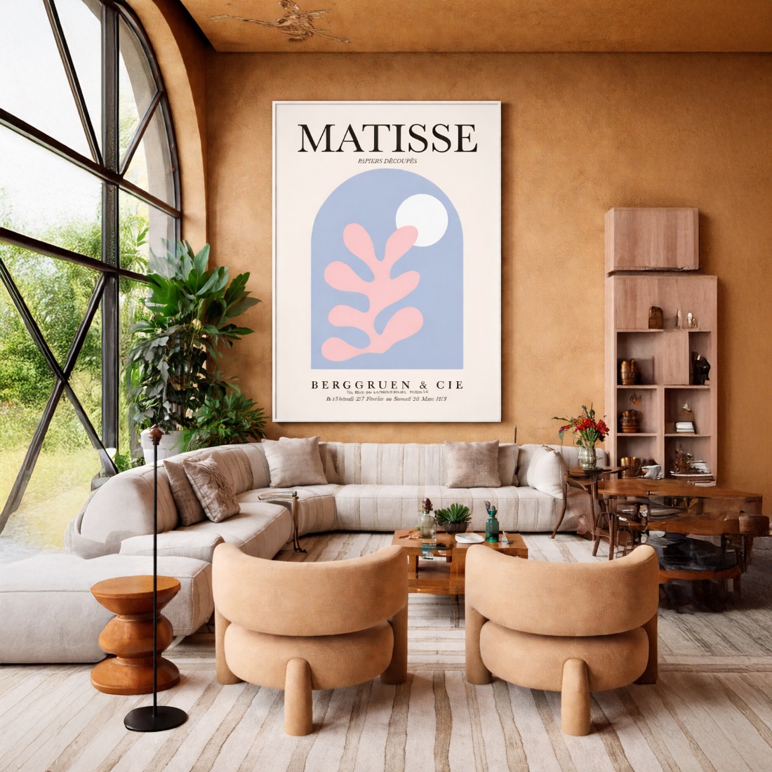 Quadro Canvas Matisse Papiers Découpés