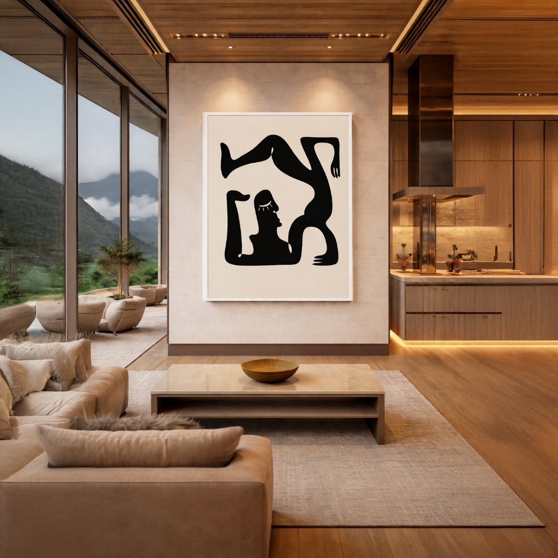 Quadro Canvas Picasso Contorcionista