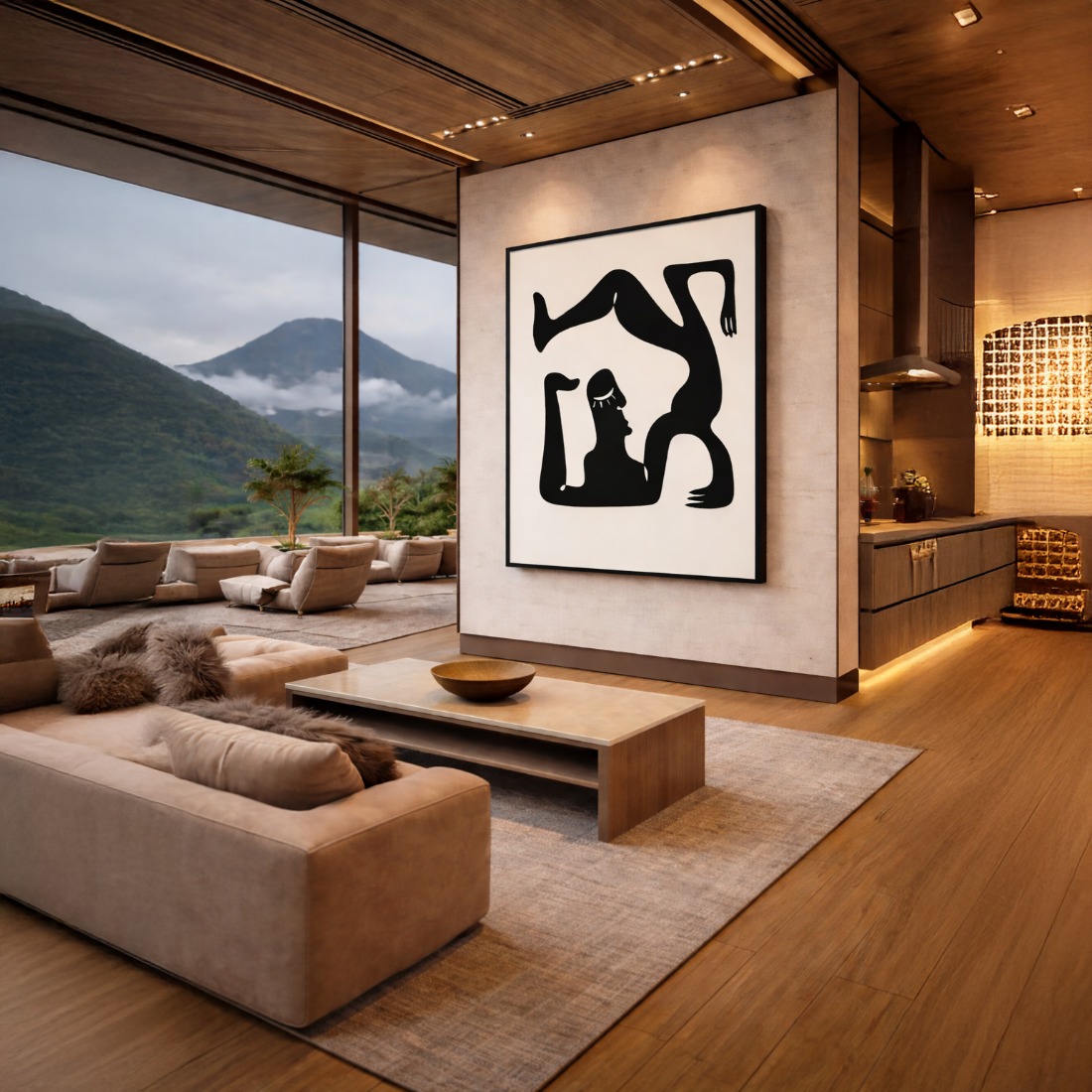 Quadro Canvas Picasso Contorcionista