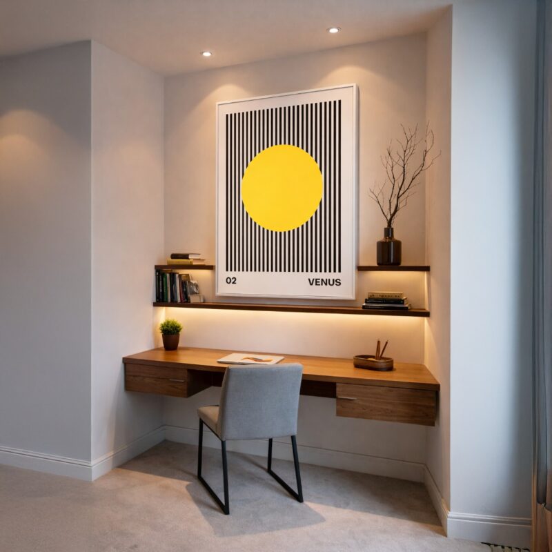 Quadro Canvas Planeta Vênus