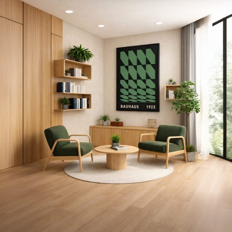 Quadro Canvas Rolled Hexagons