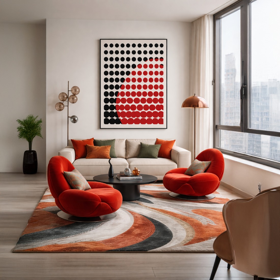 Quadro Canvas Solar Mesh