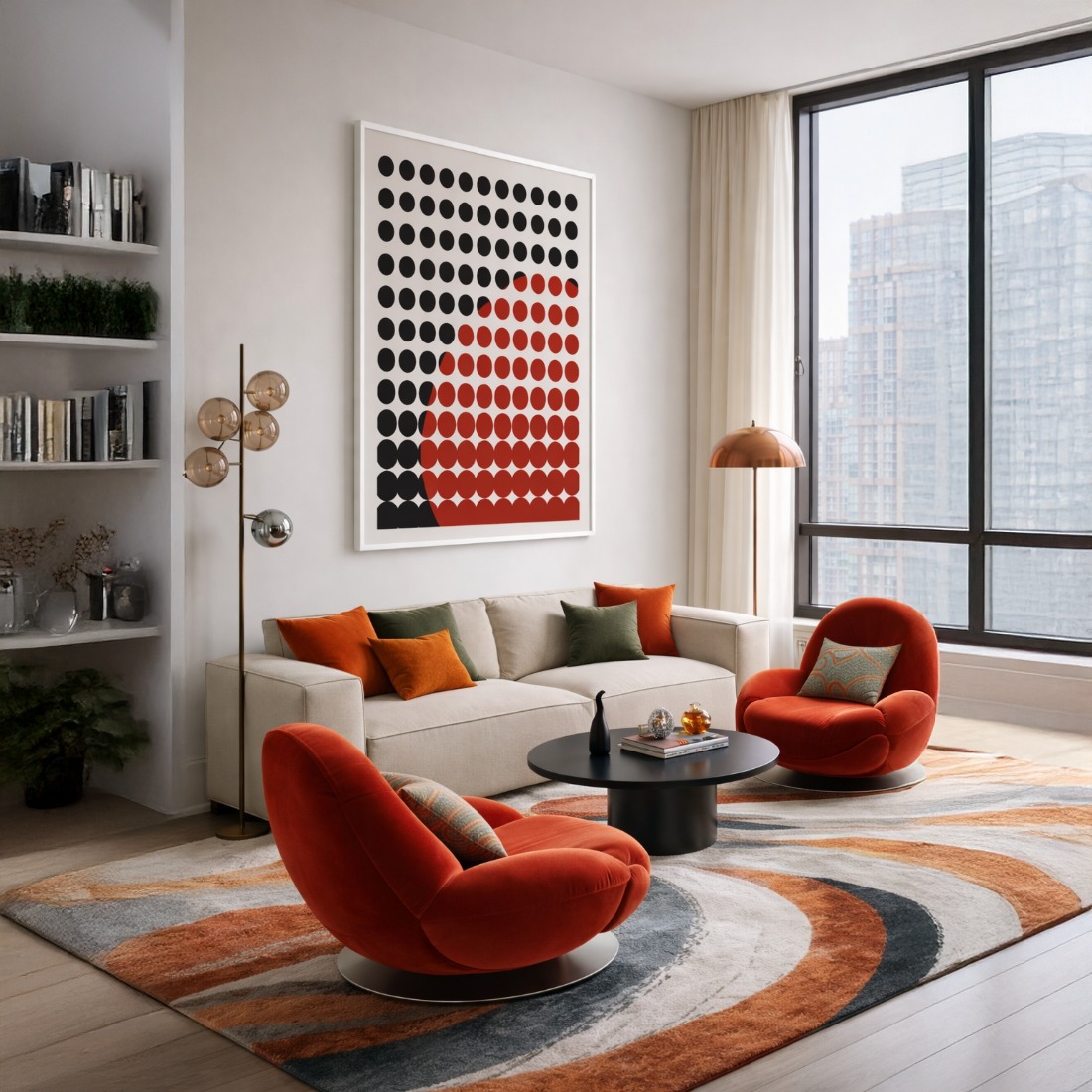Quadro Canvas Solar Mesh