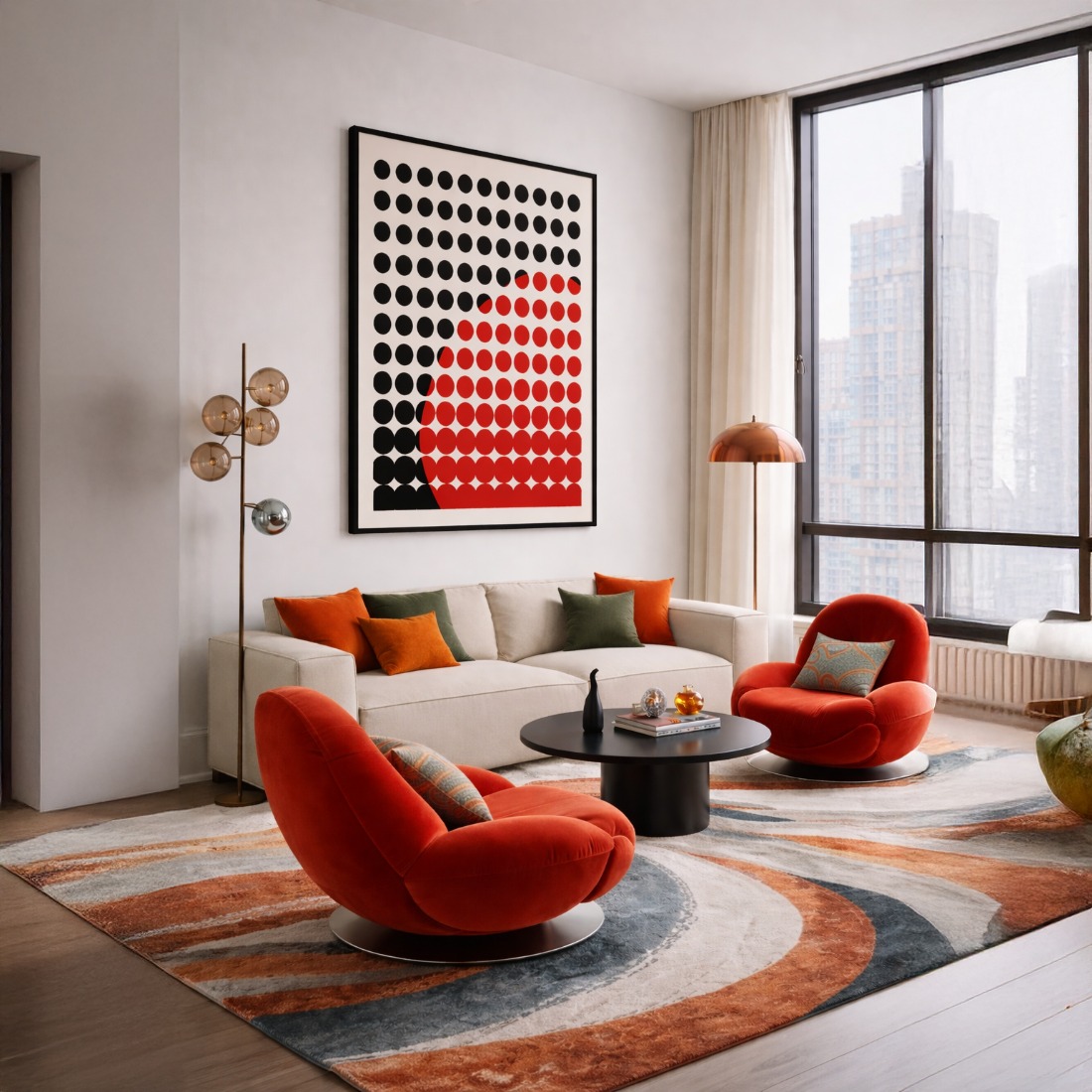 Quadro Canvas Solar Mesh