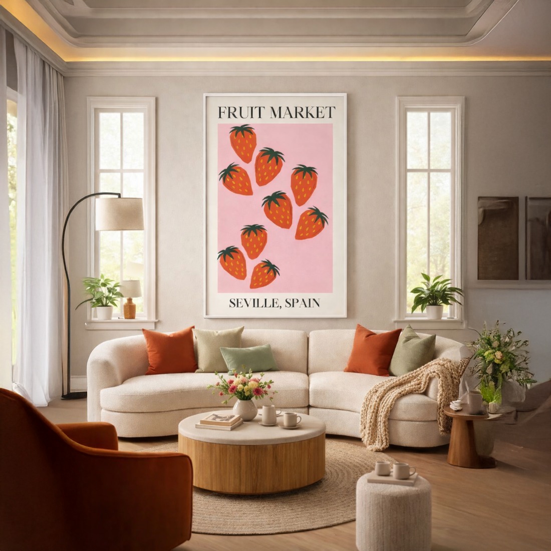 Quadro Canvas Strawberry