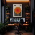Quadro Canvas Sunset Stripe