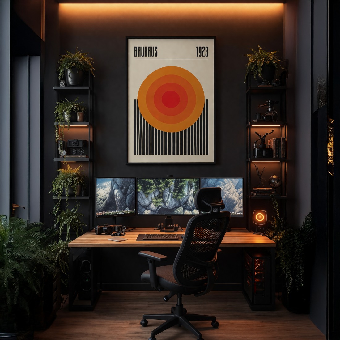 Quadro Canvas Sunset Stripe