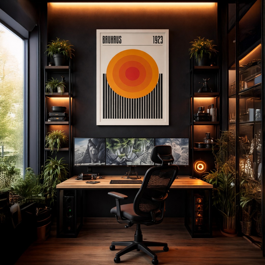 Quadro Canvas Sunset Stripe