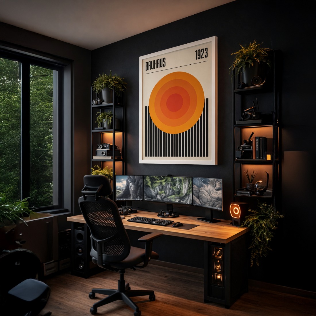 Quadro Canvas Sunset Stripe