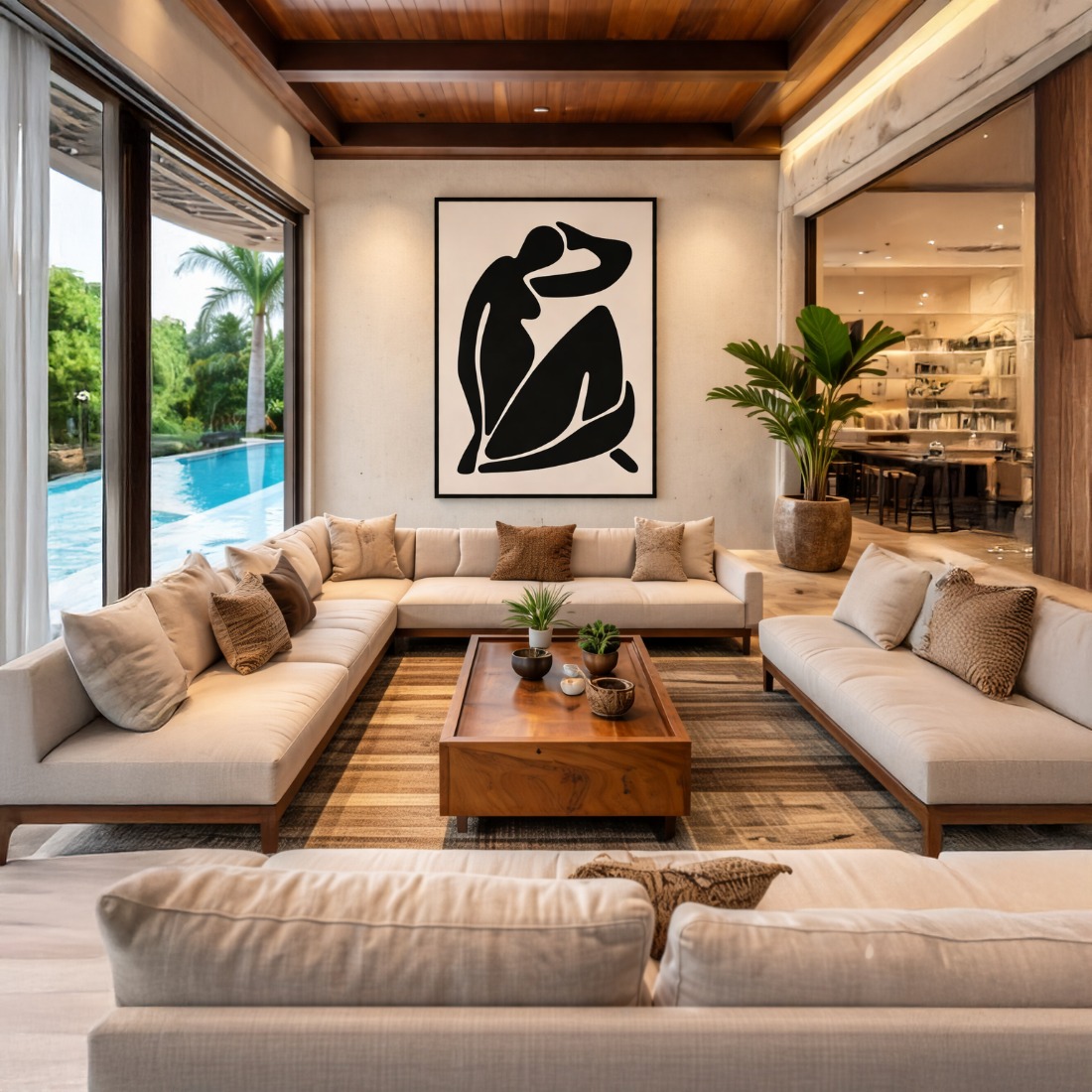 Quadro Canvas Women Shape
