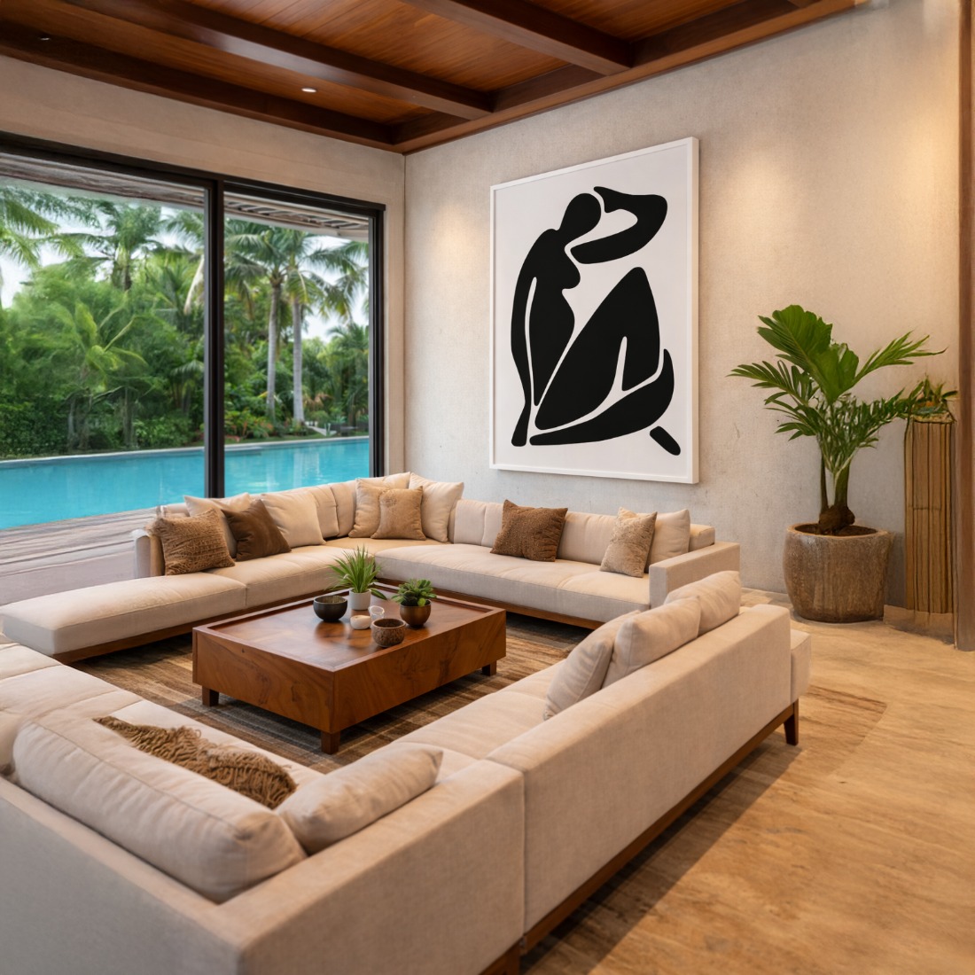 Quadro Canvas Women Shape
