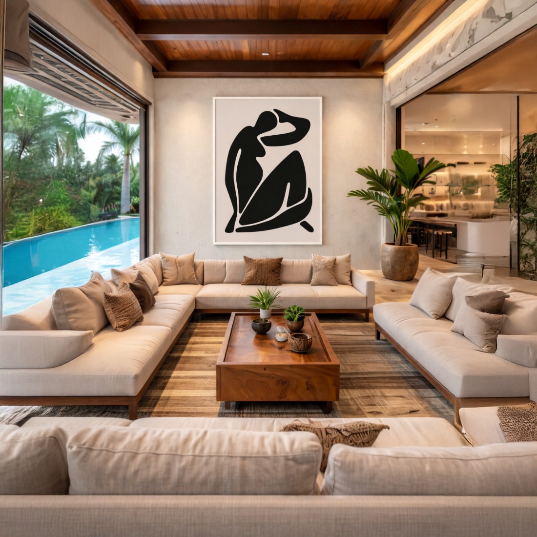 Quadro Canvas Women Shape