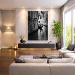 Quadro Canvas Canoa Veneza