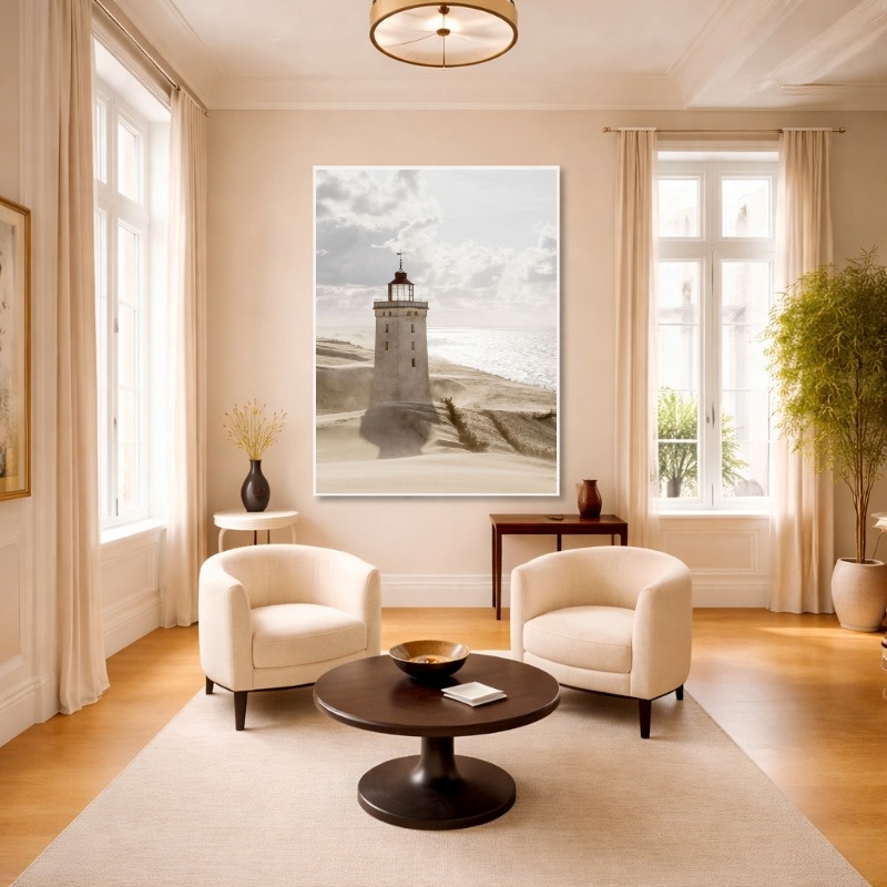 Quadro Canvas Farol Praia