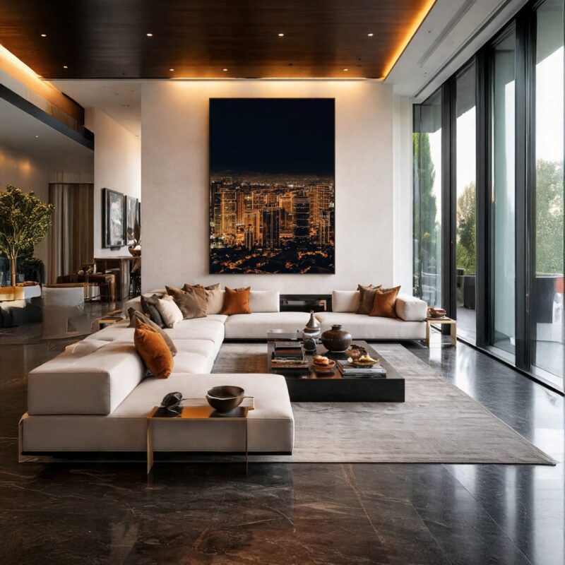 Quadro Canvas New York Luzes